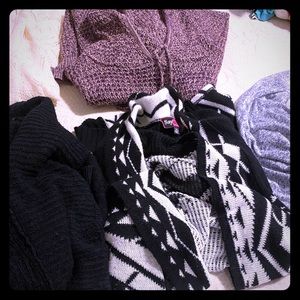 Sweater/cardigans (lot of 5)